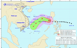 Thông tin mới nhất về cơn bão mạnh cấp 12 đang hướng vào Việt Nam