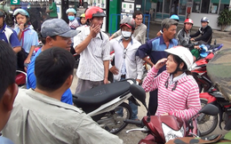 Người phụ nữ truy đuổi, tên cướp bỏ cả xe lại chạy thục mạng