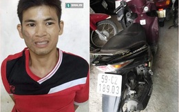 Trinh sát đặc nhiệm truy đuổi, đạp ngã tên cướp trên đường phố