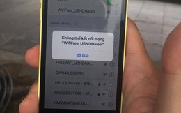 Wifi miễn phí quanh hồ Hoàn Kiếm: Chập chờn khó sử dụng