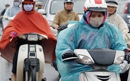 Đợt không khí lạnh mạnh đang tràn xuống miền Bắc