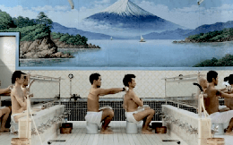 Sửng sốt với văn hóa "tắm tiên" phóng khoáng của người Nhật Bản