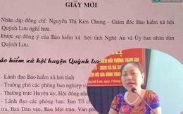 Thông tin mới vụ gửi giấy mời liên hoan GĐ Bảo hiểm xã hội về hưu