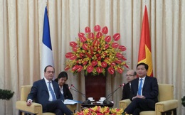 Tổng thống Pháp hội kiến Bí thư Thành ủy Đinh La Thăng