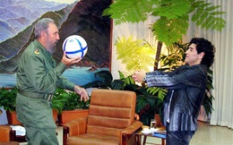 Xúc động với tâm thư của Diego Maradona gửi lãnh tụ Fidel Castro