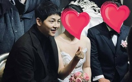 Gần 1 tháng sau kết hôn, Song Joong Ki béo ra trông thấy khi xuất hiện tại đám cưới bạn thân