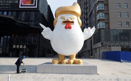 7 ngày qua ảnh: Trung Quốc dựng tượng gà giống Donald Trump