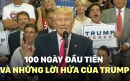 [VIDEO] Thành tích vượt Obama, Bush, Clinton, nhưng 100 ngày của Trump không như hứa hẹn
