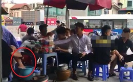 Sự thật về clip cô gái rửa chân trong xô đựng nước pha trà đá ở Hà Nội