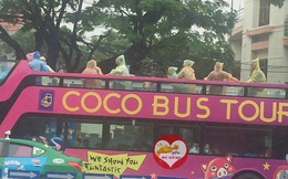 Giới trẻ Đà Nẵng hẹn hò đi xe buýt mui trần dưới mưa sau khi xem 1 bức ảnh