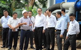 Thử nghiệm thành công 'siêu máy bơm' chống ngập ở Sài Gòn