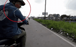 Thanh niên ghi hình CSGT bị "người lạ" rượt đuổi: Anh ta bắt tôi xóa clip và kêu thêm người