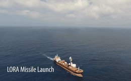 [VIDEO] Israel phóng thử nghiệm tên lửa LORA trên biển