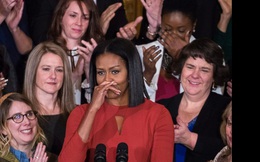 Diễn văn chia tay đầy cảm hứng và nước mắt của Michelle Obama: Hãy hy vọng. Đừng sợ hãi!