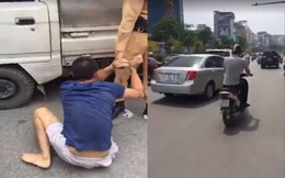 Hà Nội: CSGT truy đuổi xe ô tô vi phạm như phim hành động