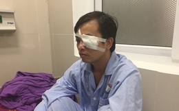 Nhóm bạn của bệnh nhân xông vào đánh công an, đánh cả bác sĩ cấp cứu đến rách mắt