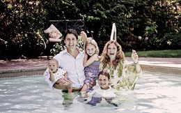 Hạnh phúc ngọt ngào của Thủ tướng Canada Justin Trudeau