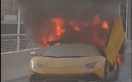 Huênh hoang không phải lối, chàng thanh niên “vô tư” phá tan chiếc Lamborghini đắt tiền