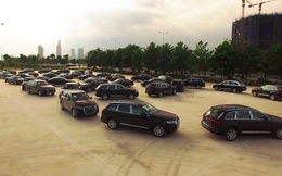 Ấn tượng quân sự Việt Nam tuần qua: Dàn Audi phục vụ APEC 2017 do lái xe quân đội cầm lái