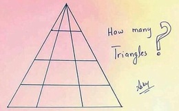 Chỉ là bài toán tam giác cho học sinh cấp 1 nhưng hiếm người lớn nào trả lời đúng!