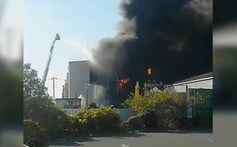 Nổ nhà máy hoá chất ở Nhật Bản làm 10 người bị thương