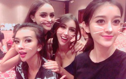 Huyền My đăng tải hình ảnh cùng hội bạn thân, lấy lại tinh thần sau Miss Grand International 2017