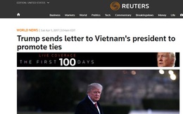 Phản ứng của truyền thông quốc tế về thư Tổng thống Mỹ gửi Chủ tịch nước Trần Đại Quang
