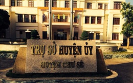 Kỷ luật Trưởng và Phó ban Tổ chức huyện ủy