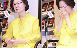 Nữ văn sĩ Quỳnh Dao bật khóc nức nở khi bị con riêng của chồng hắt hủi