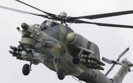 Trực thăng Mi-28N Nga "làm mưa làm gió", truy diệt IS, yểm trợ quân đội Syria