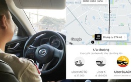 Hà Nội yêu cầu Uber, Grab phải báo cáo số lượng xe