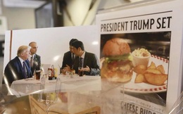 Hamburger đãi Tổng thống Trump cháy hàng ở Nhật