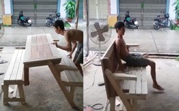 Clip: Bộ bàn ghế có khả năng "biến hình" gây sốt dân mạng