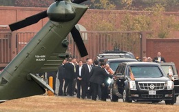 Tổng thống Mỹ hủy thăm khu phi quân sự liên Triều vì thời tiết xấu