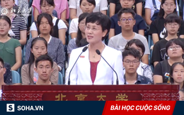 Bài phát biểu đáng ngẫm của giáo sư ĐH Bắc Kinh: Sinh viên ngồi nghe không lọt một từ!
