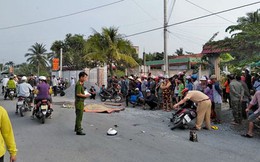 Tiền Giang: Xe đưa rước công nhân gây tai nạn chết người rồi bỏ đi