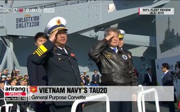 Tư lệnh HQVN và Tổng thống Hàn Quốc tại Lễ duyệt binh tàu chiến quốc tế: VN có tàu mới