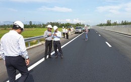 Xác nhận hoàn thành sửa chữa "ổ gà" trên cao tốc Đà Nẵng-Quảng Ngãi