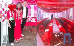Đếm phong bì mừng cưới xong, cô dâu Điện Biên nói đi thắp hương cho mẹ rồi "biến mất" cùng tiền mừng