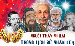 10 người thầy vĩ đại nhất trong lịch sử nhân loại