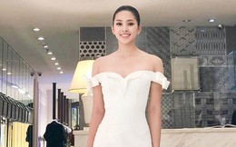 Trước giờ G, Tiểu Vy hé lộ trang phục dạ hội chính thức trong phần thi Top Model tại Miss World 2018