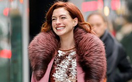 Anne Hathaway năm xưa đẹp ngất ngây giờ đã lộ những nếp nhăn