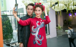 Diễm My 9x, Hứa Vĩ Văn quấn quýt không rời trong sự kiện