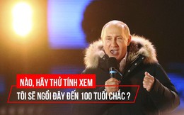 Ông Putin phát biểu từ trụ sở chiến dịch, mừng tái cử sau chiến thắng áp đảo
