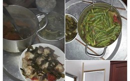 Nấu cơm đãi bạn thì ngon, đến lượt vợ bầu, anh chồng lại mời nồi canh hổ lốn: cá nấu dưa tặng thêm đậu cô-ve làm lớp phủ