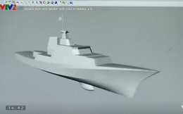 Mẫu tàu chiến hoàn toàn mới của HQVN: Có khả năng tàng hình và tên lửa phóng thẳng đứng?