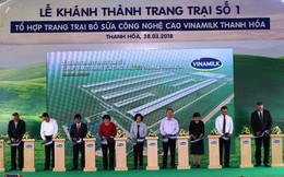 Khánh thành trang trại bò sữa công nghệ cao Vinamilk Thanh Hóa