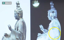 Phát hiện "kho báu" trong tượng Phật cổ ở Nhật Bản