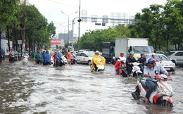 Chủ "siêu máy bơm" ở Sài Gòn nói đường Nguyễn Hữu Cảnh ngập sâu hôm nay vẫn trong giới hạn