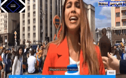 Nữ phóng viên bị sàm sỡ ngay trong lúc tường thuật trực tiếp không khí World Cup 2018